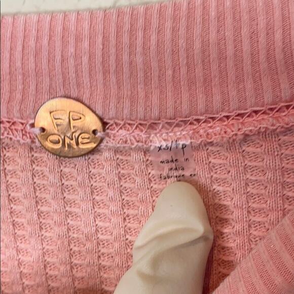 Free People TASHA THERMAL SHIRT - Picture 8 of 12